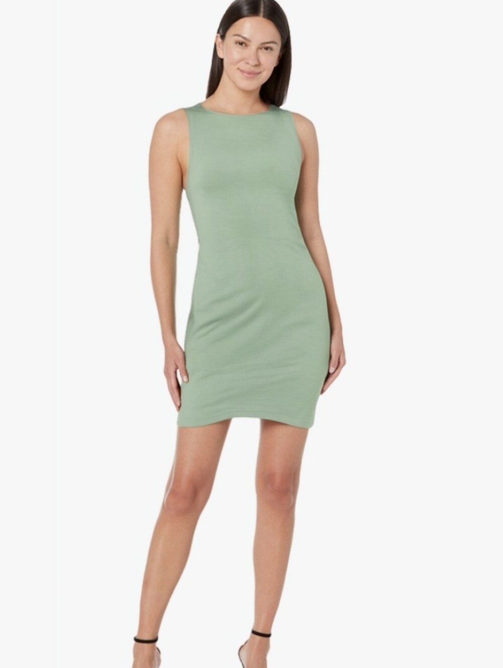 WIHOLL Sage Green Bodycon Sheath Dress Sz S